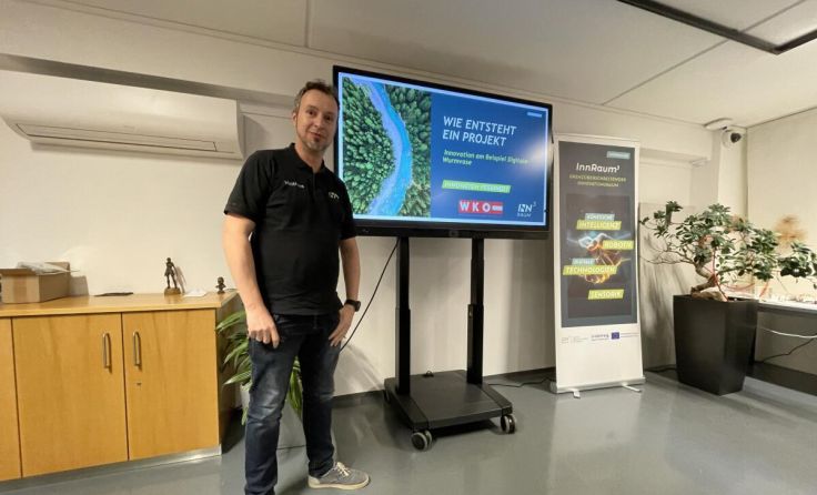 Netzwerkmanager Matthias Tindorf führte durch den Abend. (Foto: Privat)