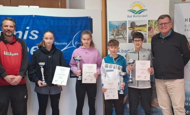 Jakob Mittermayr (3.v.r.) freute sich über zwei tolle Ergebnisse. (Foto: Sascha Freitag)