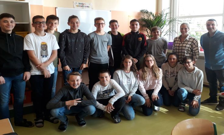 4a mit Cormac aus Irland