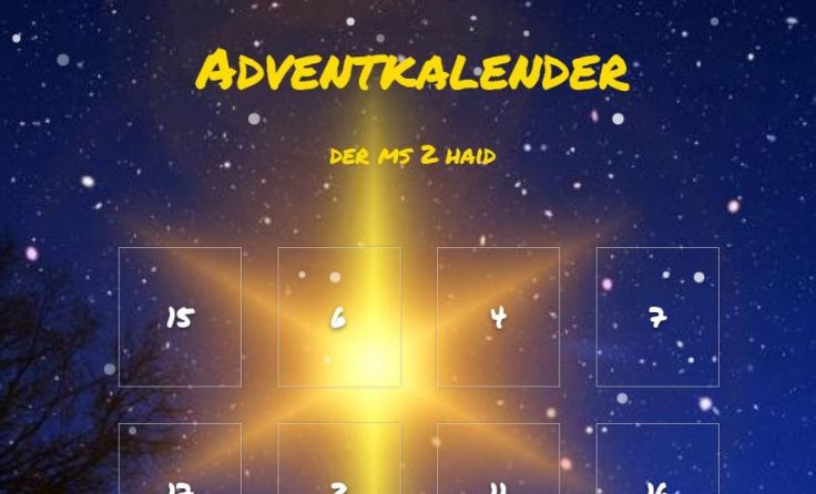 Adventkalender der MS 2 Haid