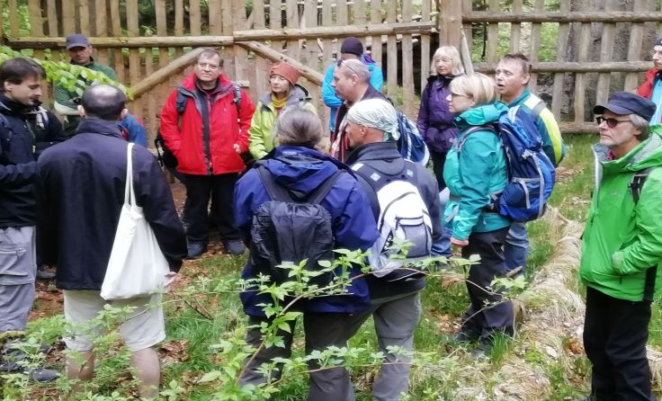 Die letzten Schritte in den normalerweise versperrten Urwald Žofin, Foto: Gerd Simon aus Freistadt