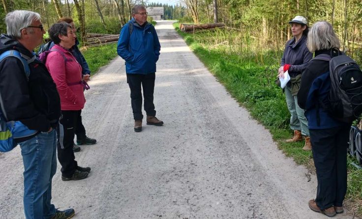 Station 1: vom Nutzwald über Naturwald bis zum Urwald