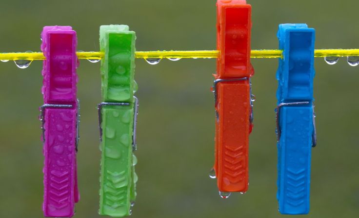 „Regen“ - künstlerisch festgehalten Foto: Gerhard Hütmeyer