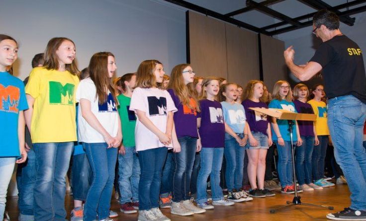 Musik ist weiterhin ein Schwerpunkt in der neuen Mittelschule. Foto: NMMS Kirchdorf