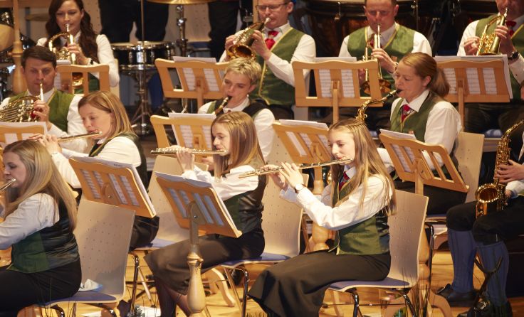 Die Musiker freuen sich auf einen gemütlichen, musikalischen Abend. Foto: Musikverein Altpernstein