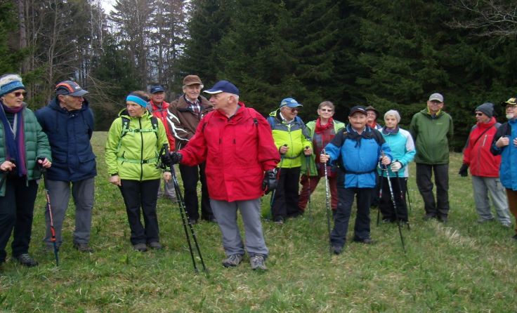 Die Wandergruppe des Herzverbandes der Stadtgruppe Kirchdorf Foto: Anton Sperl