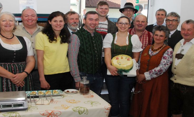 Die Direktvermarkter aus der Region im neuen Bauernmarkt in Wartberg Foto: Braunsberger Hans
