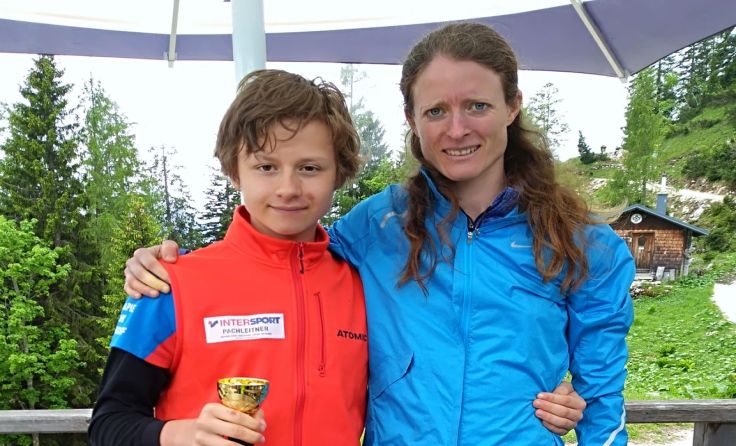 Alexander Tichy mit Andrea Mayr Foto: Tichy