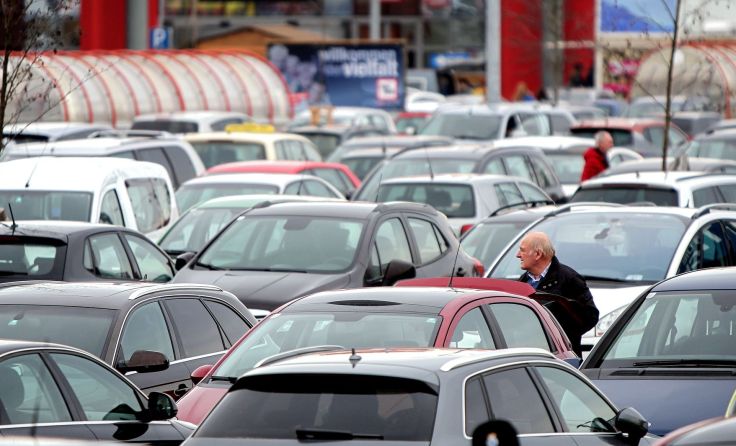 Das Verkehrsaufkommen in Haid stieg in den letzten Jahren stetig an. Foto: Weihbold