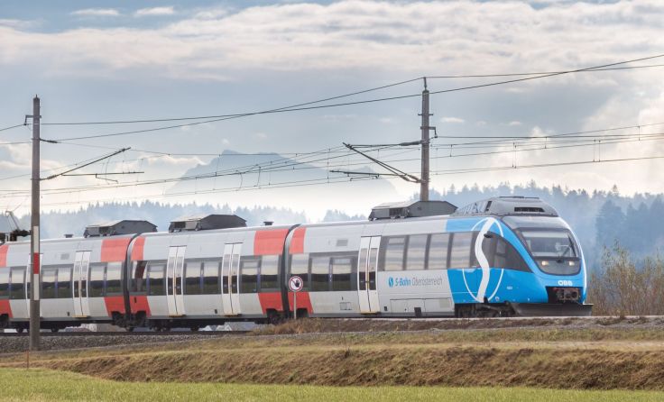 Die S-Bahnen in Oberösterreich werden sehr gut angenommen. Foto: ÖBB/Kriechbaum