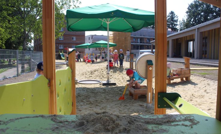 Der Garten des Hauses Pinu‘u ist ein Paradies für die Kinder. Foto: Pinu‘u Kindernest
