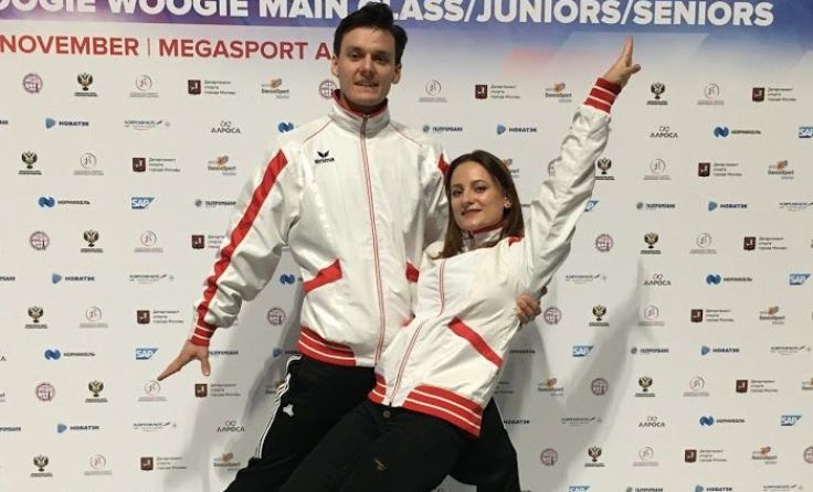 Anna und Matthias bei der WM in Russland. Foto: Felix Leibetseder