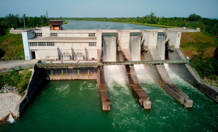Die Instandhaltungsarbeiten am Kraftwerk wurden vorerst abgeschlossen. Foto: Energie AG