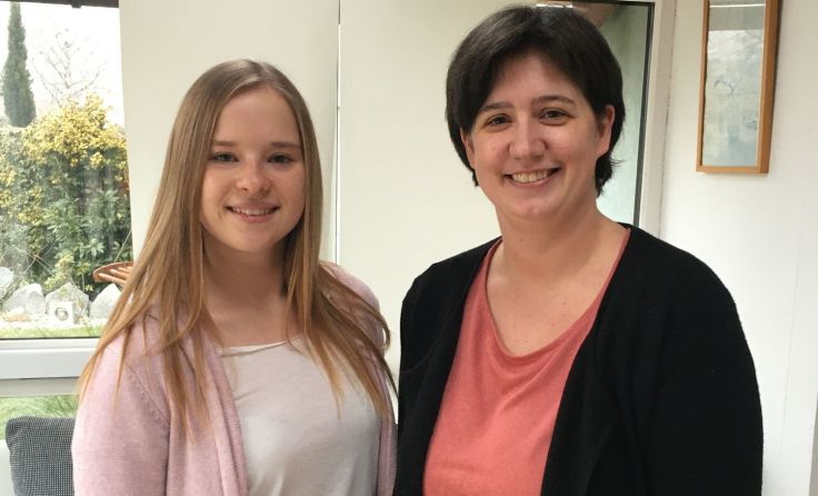 Sylvia Schaller (r.) hat die Sektionsleitung an Rebecca Mitterbauer übergeben. Foto: privat