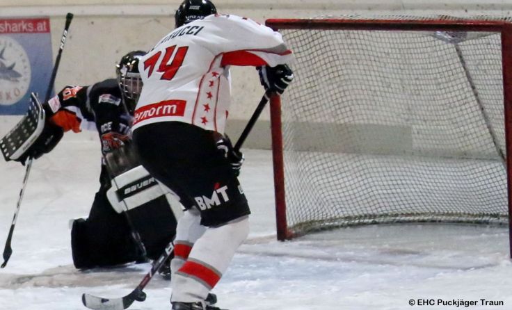 Die Puckjäger Traun laufen für den guten Zweck auf. Foto: EHC Puckjäger Traun