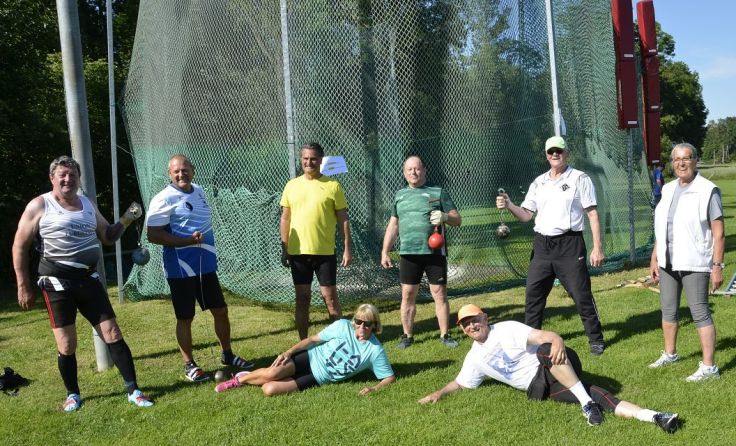 Beste Stimmung beim ersten „After-Corona-Meeting“ in Neuhofen. Foto: Union Neuhofen