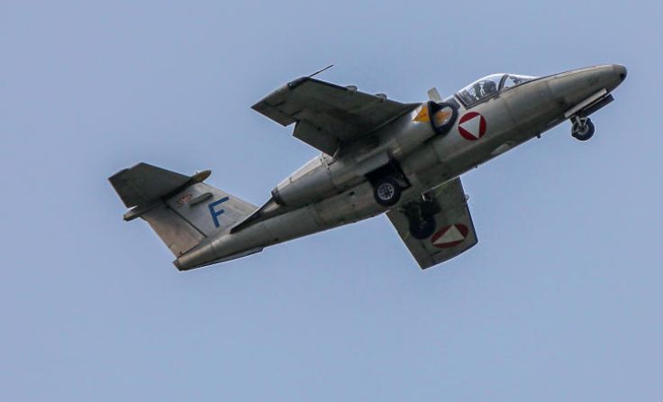 Die Saab 105 wird demnächst außer Dienst gestellt. (Foto: Weihbold)