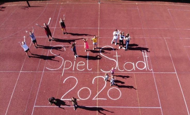 Die Spielstadt war ein voller Erfolg. (Foto: Stadtarchiv Traun)