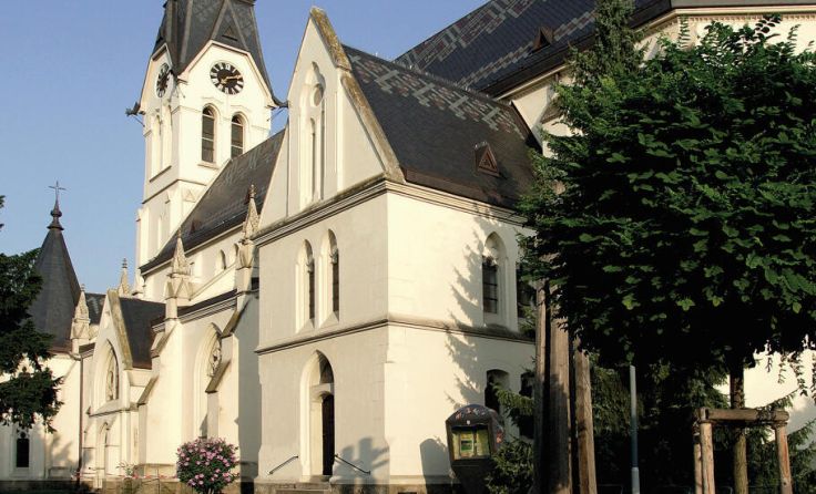 Die Stadtpfarrkirche Traun (Foto: Stadtpfarre Traun)