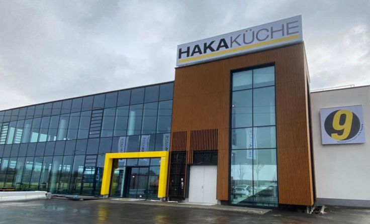 Das neue HAKA Center im 23. Bezirk in Wien (Foto: HAKA Küchen)