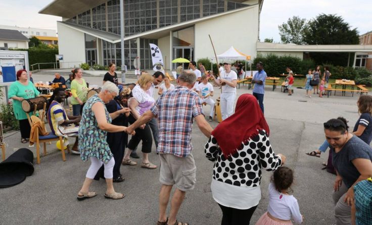 Endlich kann wieder "zaumgruckt" werden, wie hier 2018. (Foto: Volkshilfe OÖ)