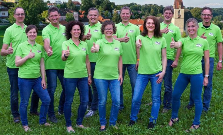 Das Team der neu gegründeten unabhängigen Liste in Kematen. (Foto: PRO Kematen)