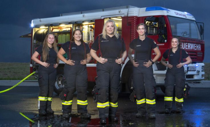Die Freiwillige Feuerwehr Oftering setzt gezielt auf Frauenpower (Foto: FF Oftering)