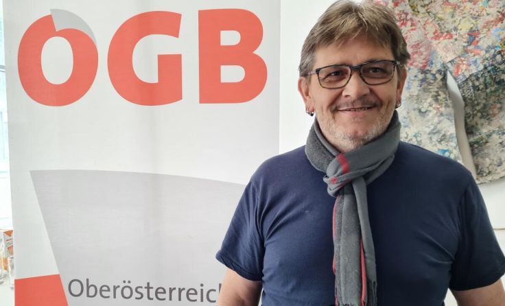 Heinz Balonzan, Vorsitzender des ÖGB Linz-Land (Foto: ÖGB Linz-Land)