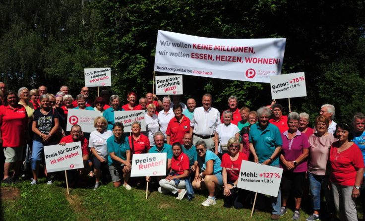 Die Pensionisten fordern Preissenkungen (Foto: Pensionistenverband LL)