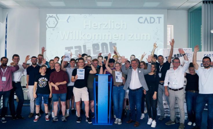 Die Teilnehmer am Talent Camp hatten auch jede Menge Spaß (Foto: CAD+T)
