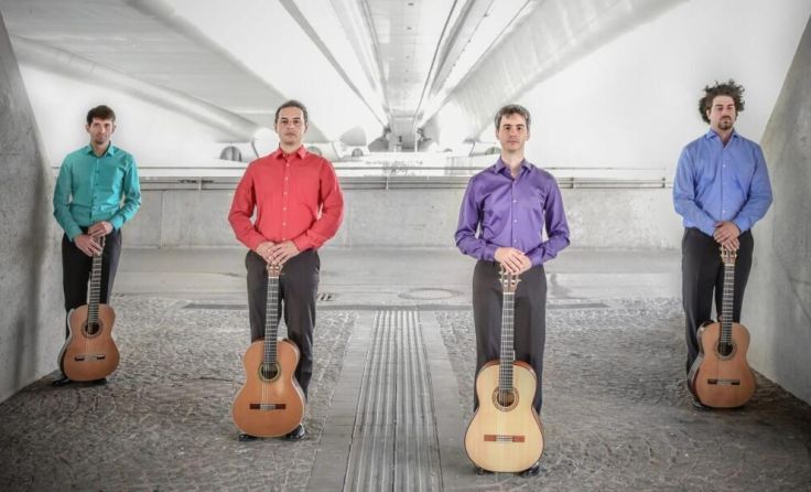 Das ATEM Gitarrenquartett lädt zur Matinee ins Hörschinger Rathaus. (Foto: ATEM)