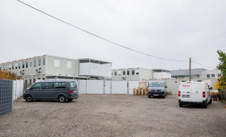Das Containerdorf soll demnächst bezogen werden (Foto: Antonio Bayer)