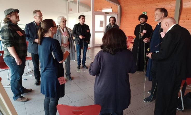 Die Gruppe beim letzten Treffen. (Foto: Stadtarchiv Traun)