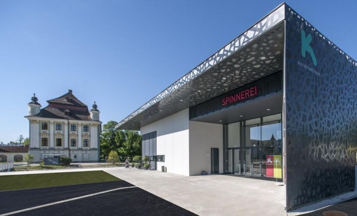 Der Kulturpark Traun mit Spinnerei und dem herrlichen Schloss (Foto: Erwin Rachbauer)