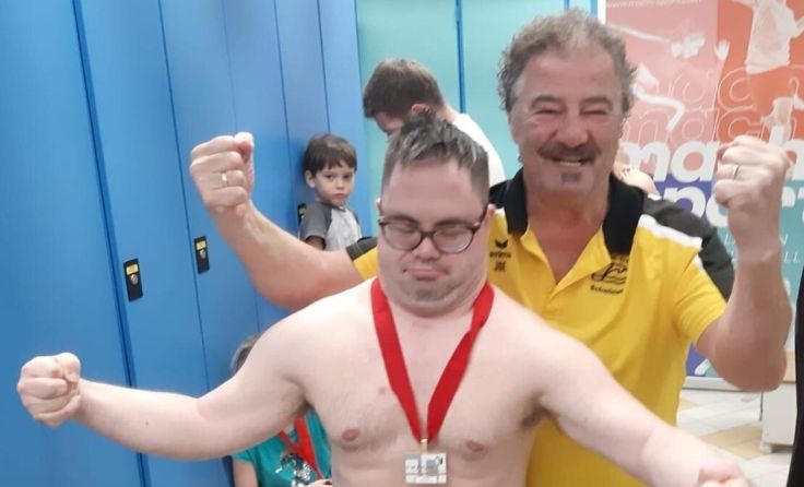 Josef Gokl setzt sich besonders für die Inklusion ein. (Foto: Schwimmverein Traun)
