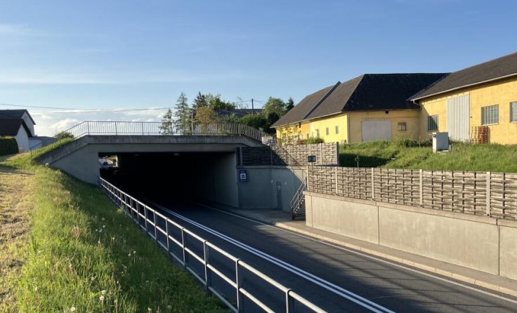B139 Grünbrücke Traun (Foto: Land OÖ)