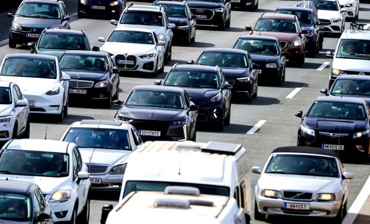 Die A1 bei Traun ist der meistbefahrene Autobahnabschnitt Oberösterreichs. (Foto: Volker Weihbold)