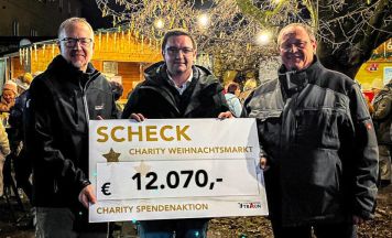 Traun sammelt über 12.000 Euro für Menschen in Not