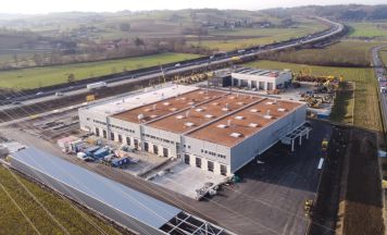 Neues Logistikzentrum für Brau Union in St. Florian