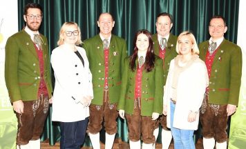 Bewährte Führung für neue Aufgaben beim Musikverein Weichstetten