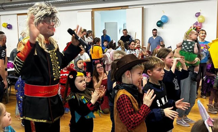 Ausgelassene Stimmung beim Kinderfasching in Kirchberg-Thening. (Foto: FPÖ Kirchberg-Thening)