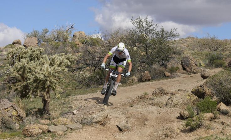 Kaufmann meistert die herausfordernde Wüstenstrecke am schne (Foto: SPORTOGRAF)