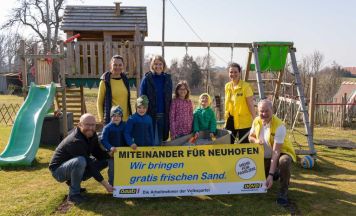 Sandkistenaktion startet in die neue Saison