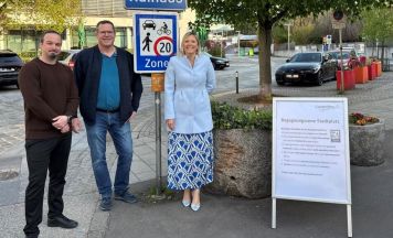 Leondinger Stadtplatz wird zur Begegnungszone