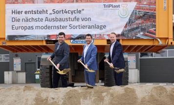 Spatenstich für weitere Sortieranlage: Mehr Recycling statt Verbrennung im Ennshafen