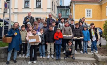 Süßes oder Saures für mehr Verkehrssicherheit in Enns