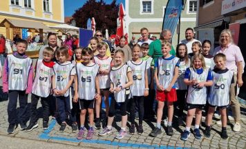 Kinderlauf sorgt für sportlichen Auftakt beim Genussmarkt