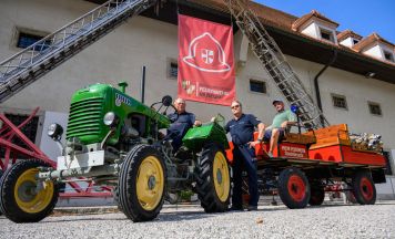 St. Florian holt grünen „15er Steyr“ ins Feuerwehrmuseum