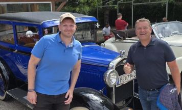 Pucking wurde zum Treffpunkt für Oldtimerfans