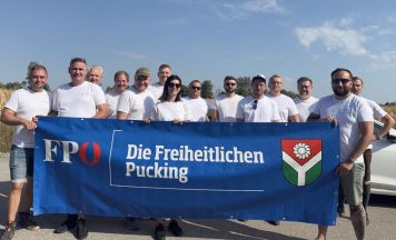 Puckinger Freiheitliche suchen das Gespräch an der Haustür